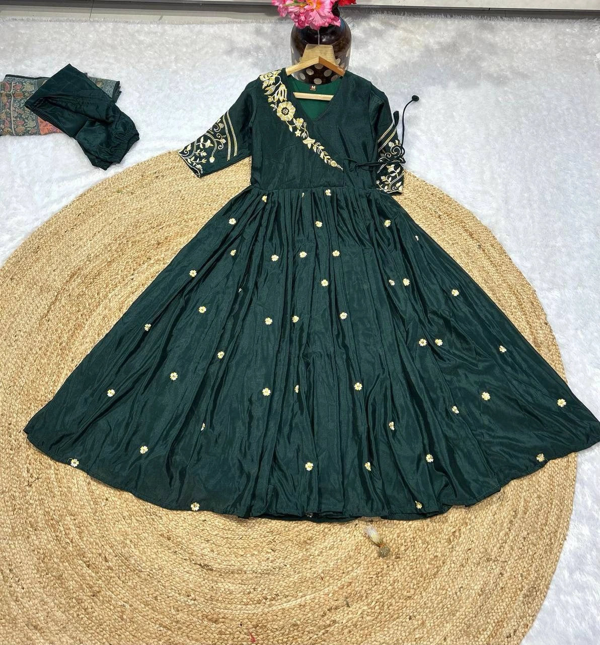 Traditional Indian Anarkali Suit for Women