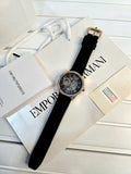 Armani Exchange Automatic Watch with Silicone Strap