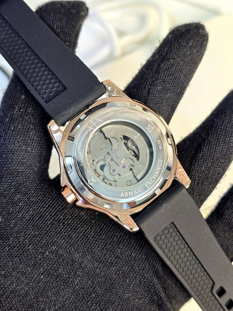 Armani Exchange Skeleton Edition Back View