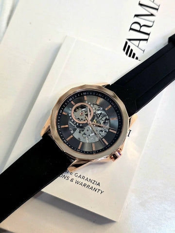 Armani Exchange Skeleton Edition Automatic Men’s Watch