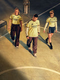Premium Arsenal football fan jersey yellow colour