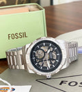 Stainless steel automatic watch for men 44mm