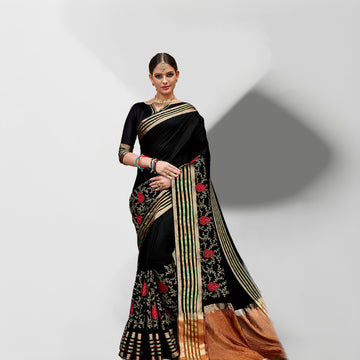 saree near me – Banarasi silk, Jamdani, Kanchipuram sarees 2025. Explore simple saree look, golden saree with red blouse, Bengali saree look, lehenga style, western saree look, Kashta saree, blue saree contrast blouse, and modern saree blouse designs.