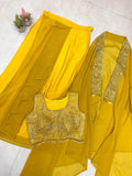 Indo Western partywear set inspired by Bollywood