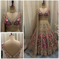 Wedding reception lehenga outfit