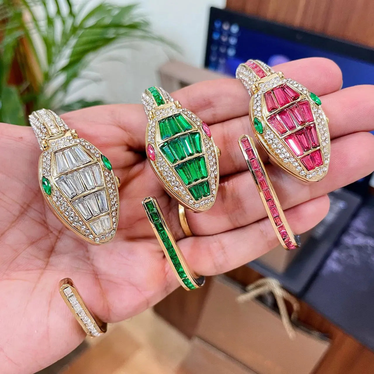 Bvlgari Serpenti Misteriosi luxury watch with iconic serpent design