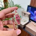 Wrist view of the Bvlgari Serpenti Secret women’s watch