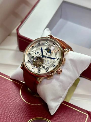 cartier style automatic men’s watch 43mm