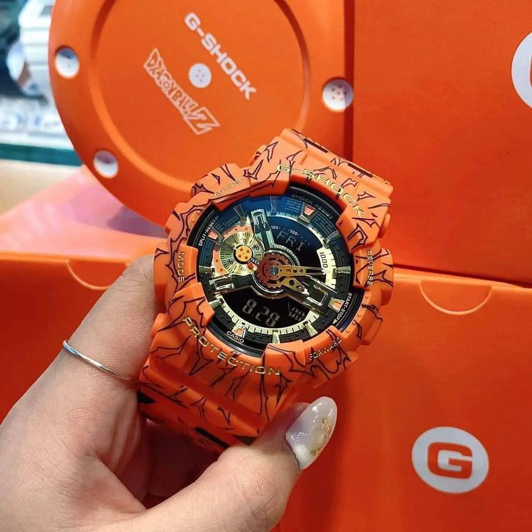 Side Profile of Dragon Ball Z G-Shock Watch