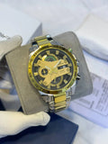 Casio chronograph stainless steel watch