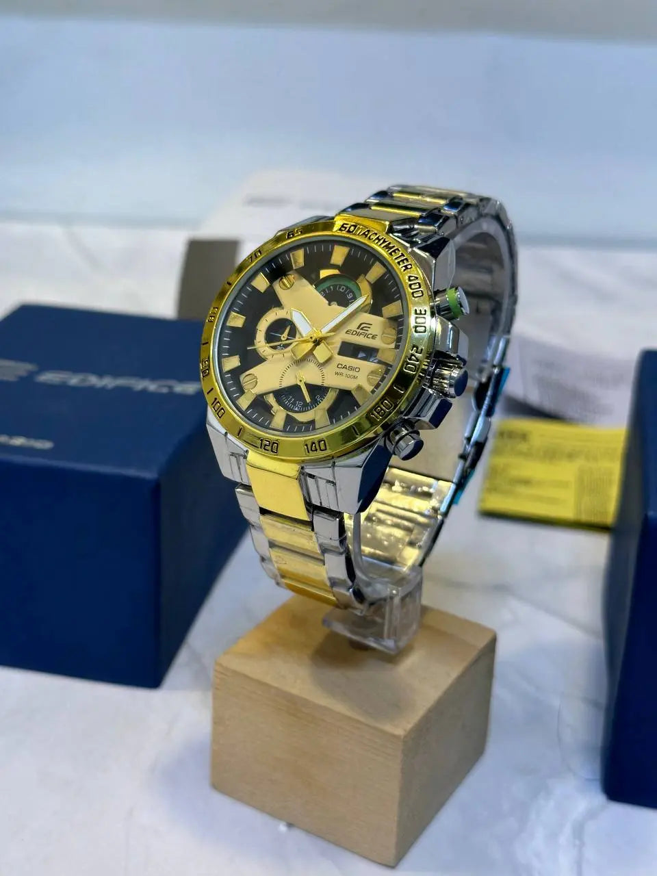 Casio Edifice EFR men's watch black dial