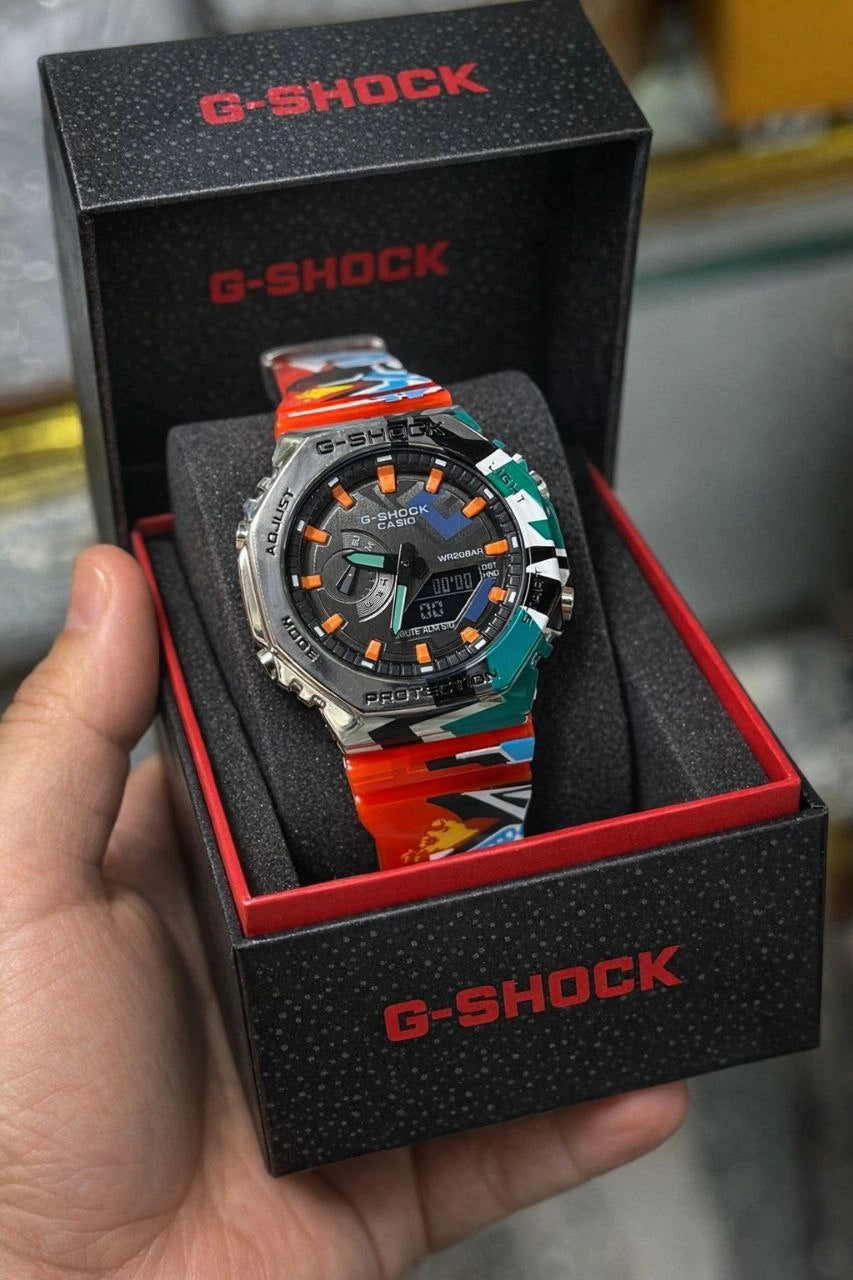 Casio G-Shock street style analogue digital watch