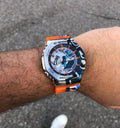Casio G-Shock orange strap watch daily wear