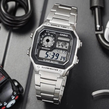 Casio Illuminator Royale AE-1200WHD-1AV front view