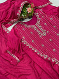 Designer plazo with zari threadwork