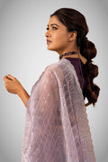 Zari and sequin work saree for women