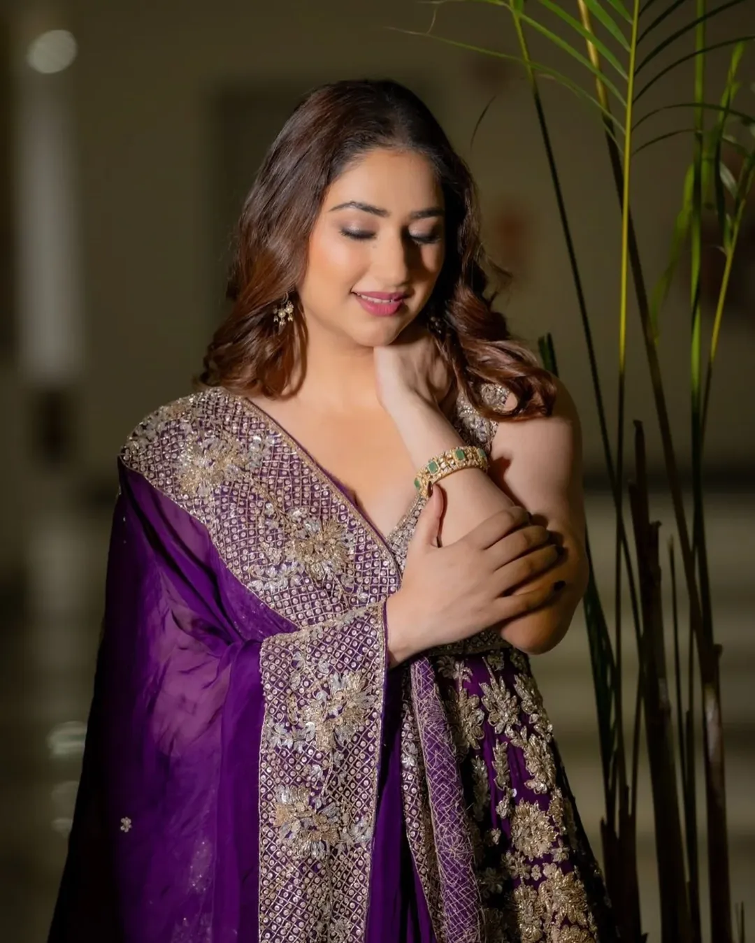 Elegant Faux Georgette Sharara Suit – Embroidered Party Wear Set NextBuy