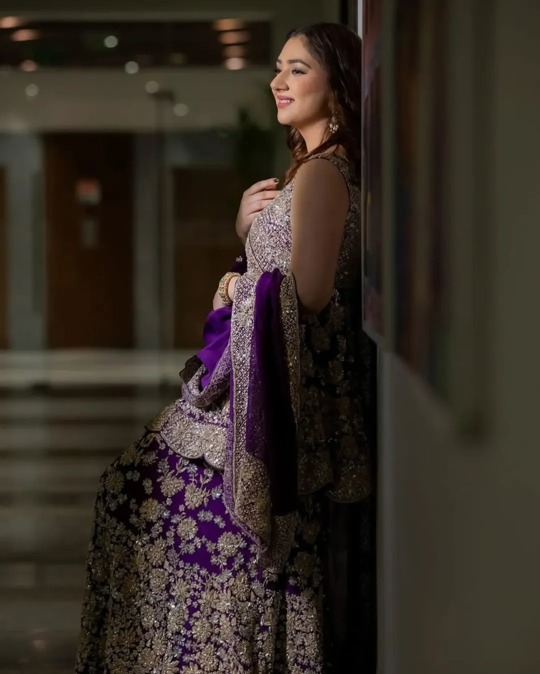 Elegant Faux Georgette Sharara Suit – Embroidered Party Wear Set NextBuy