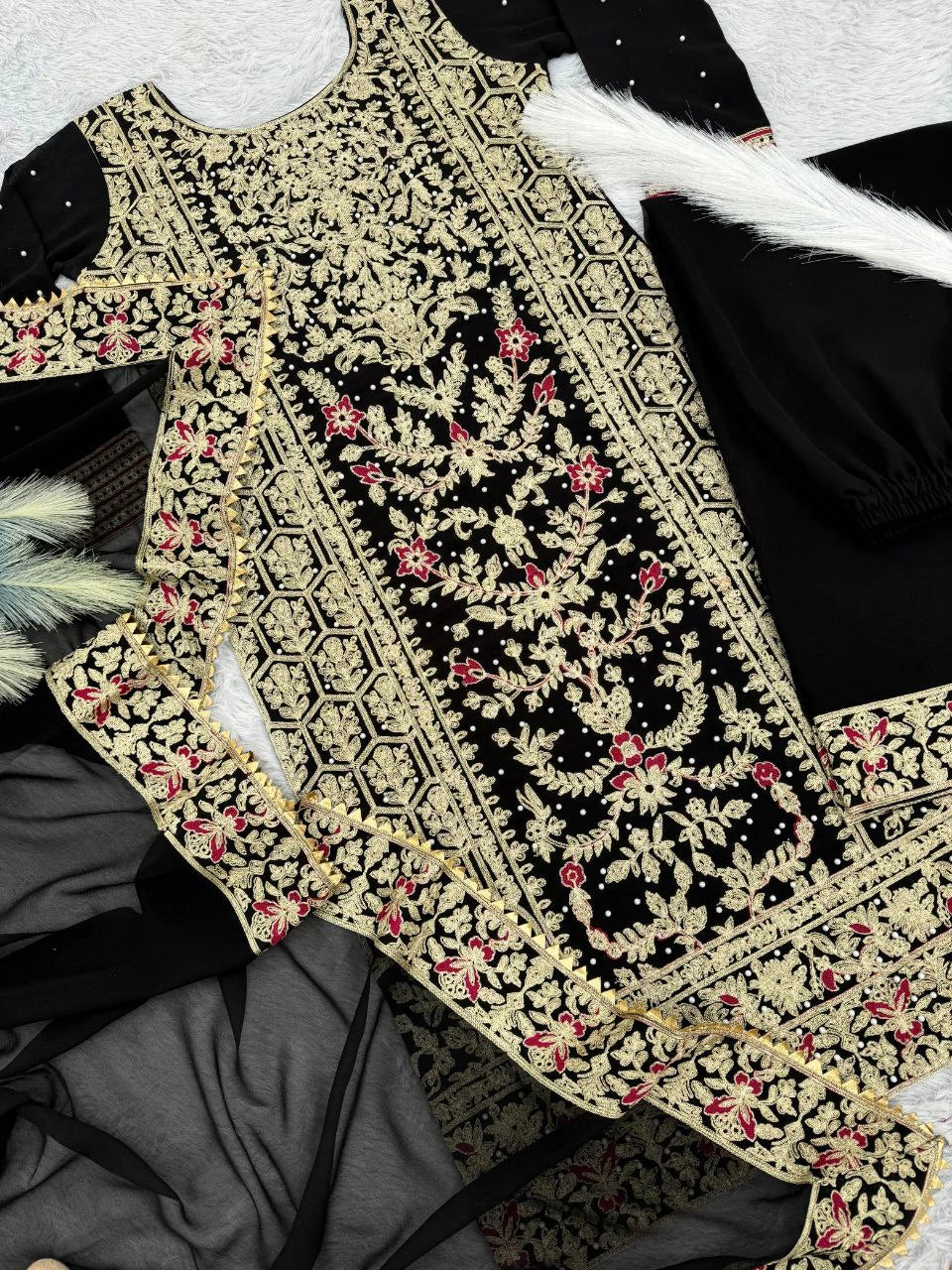 Double Shade Georgette Kurti – Trending Women’s Fashion 2025