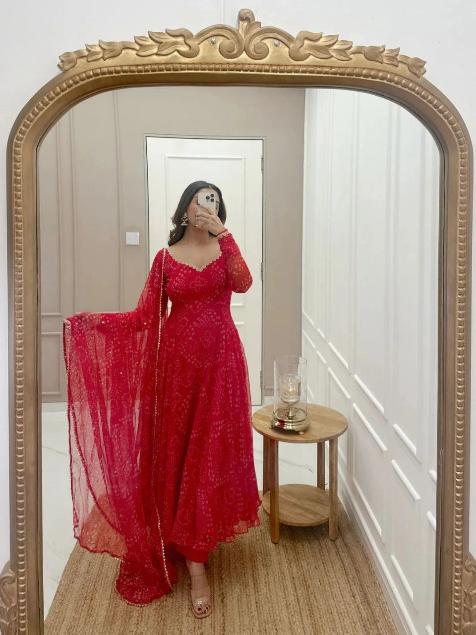 Elegant Party Wear Georgette Anarkali