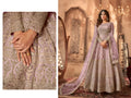Premium silk Anarkali gown – traditional Indian wear for women