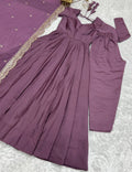 Fully Stitched Cotton Anarkali Suit