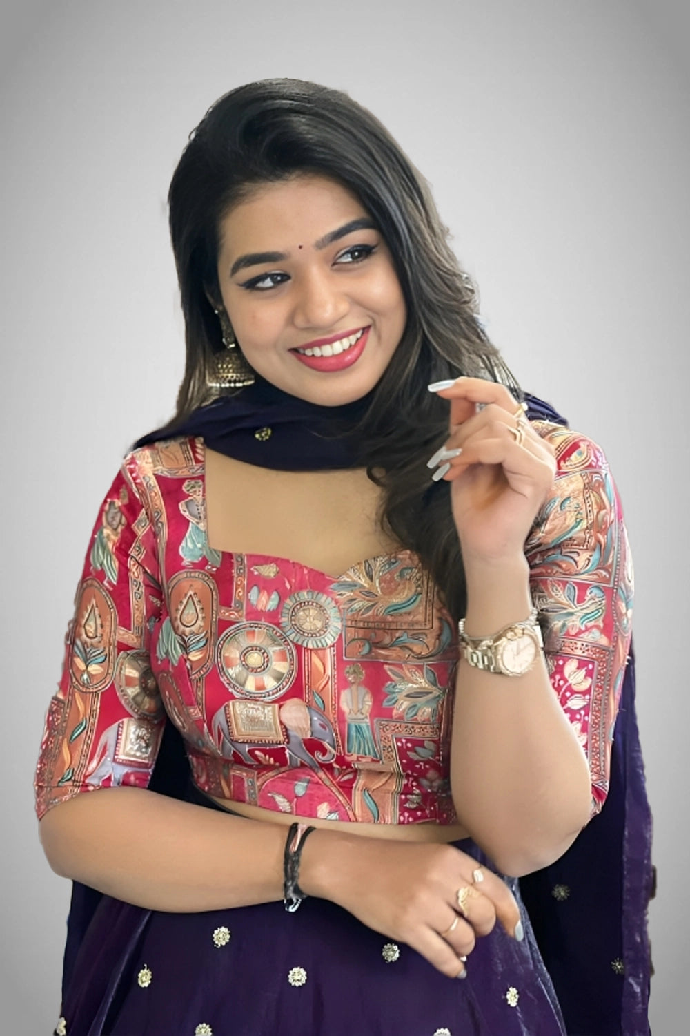 Full stitched lehenga set for women