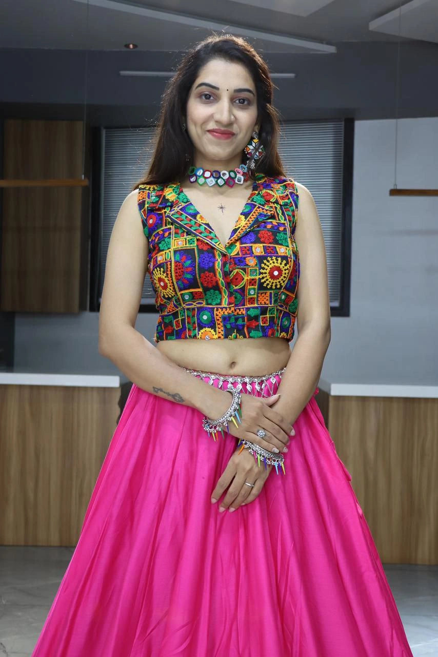 6-meter flair rayon lehenga