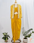 Fashionable Party Wear Dhoti Sharara Set for Women