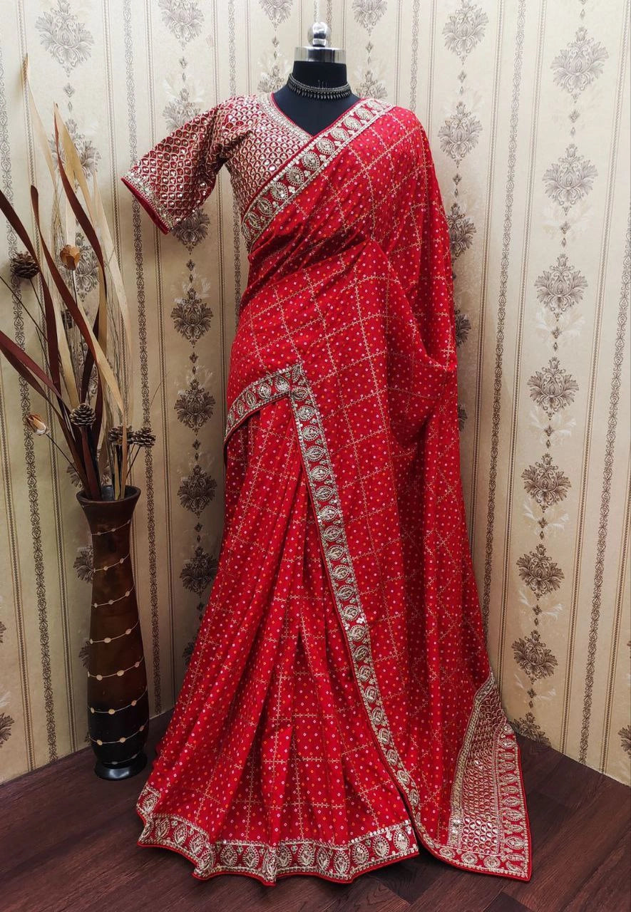 Ready-to-wear saree for formal events