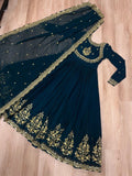Formal ethnic wear gown for women
