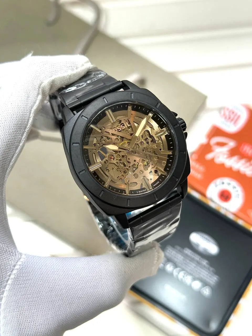 Watch on male wrist – lifestyle shot