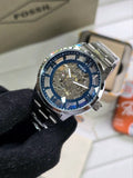 Fossil Modern Machine Transparent Skeleton Dial Watch
