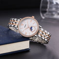 fossil women rose gold stainless steel watch