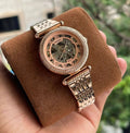Fossil two-tone bracelet side profile