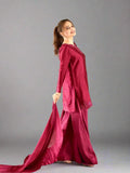 Full stitched crepe suit for women