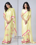 Heavy Dull Moss Digital Printed Saree with Running Blouse – Free Hand Print NextBuy