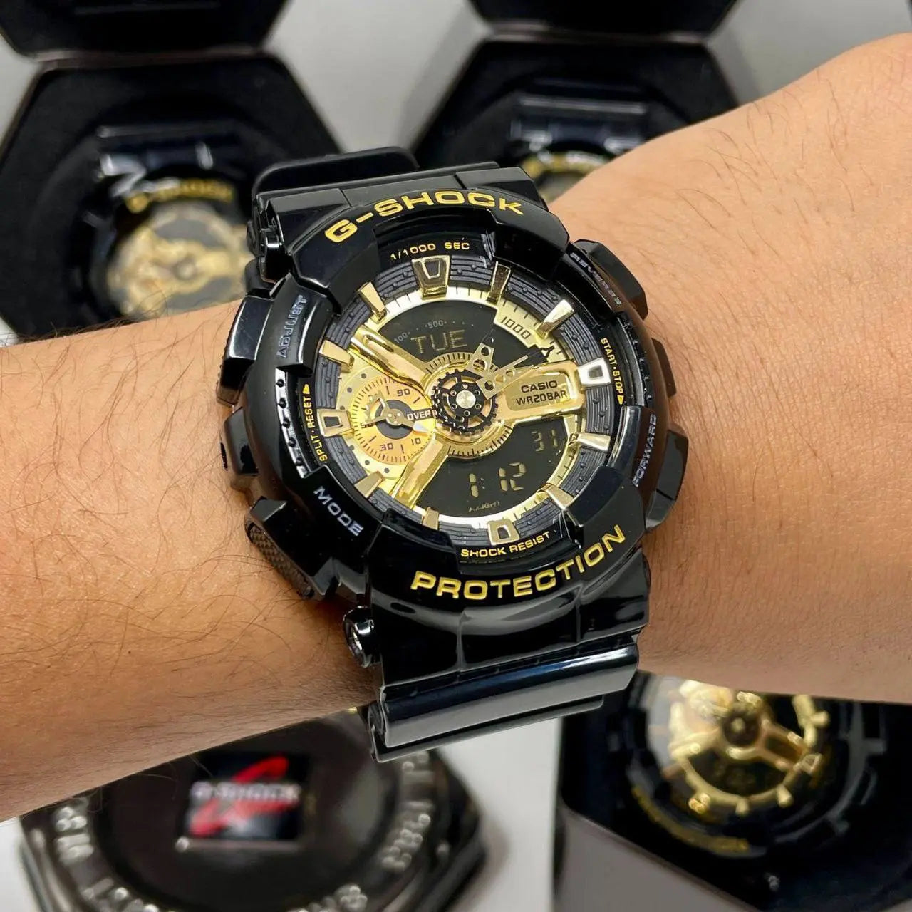Shockproof GA-110 sport watch