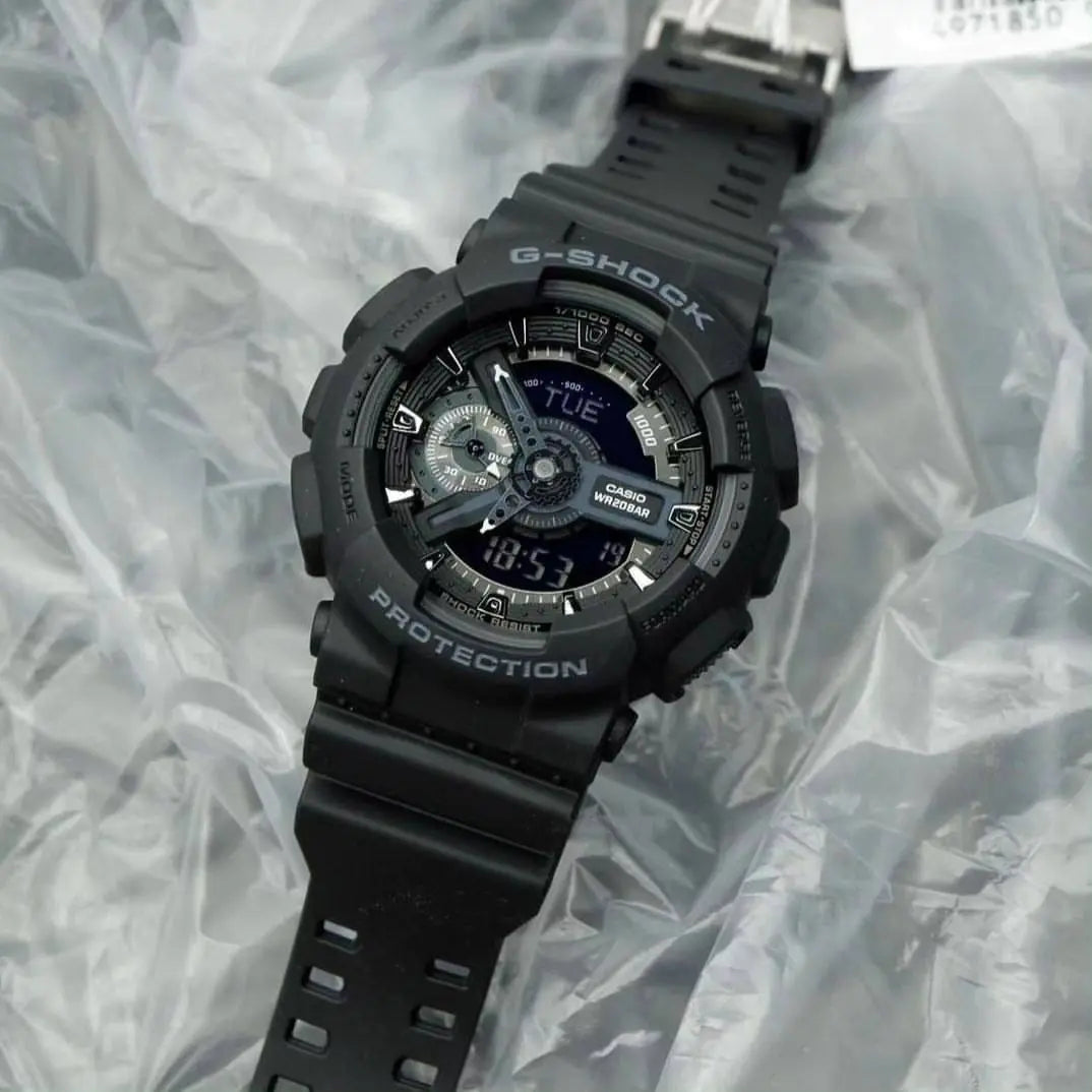 GA-110 waterproof resin band watch
