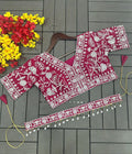 ready to wear lehenga saree set