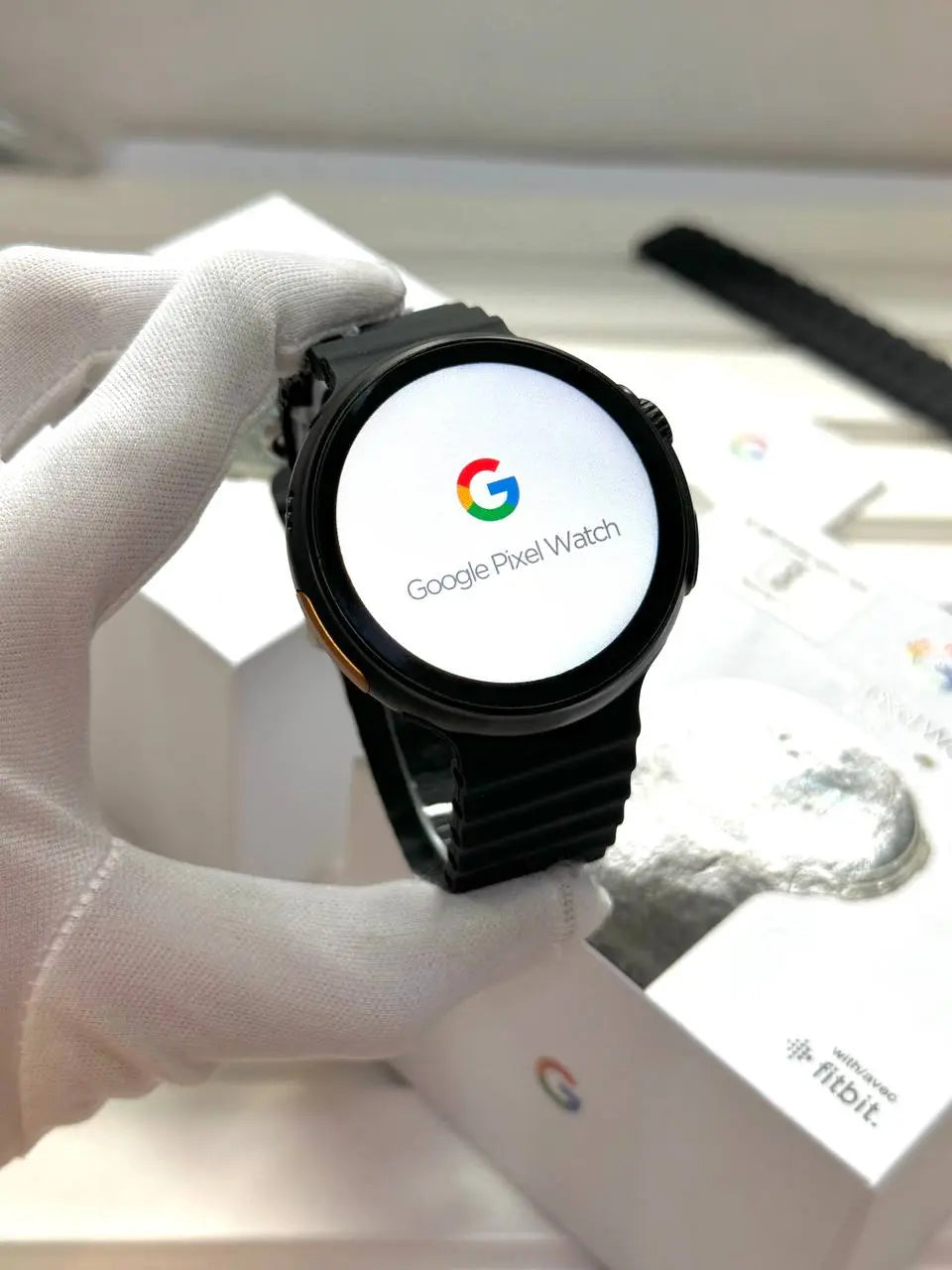 Pixel Smart Watch 46mm titanium case