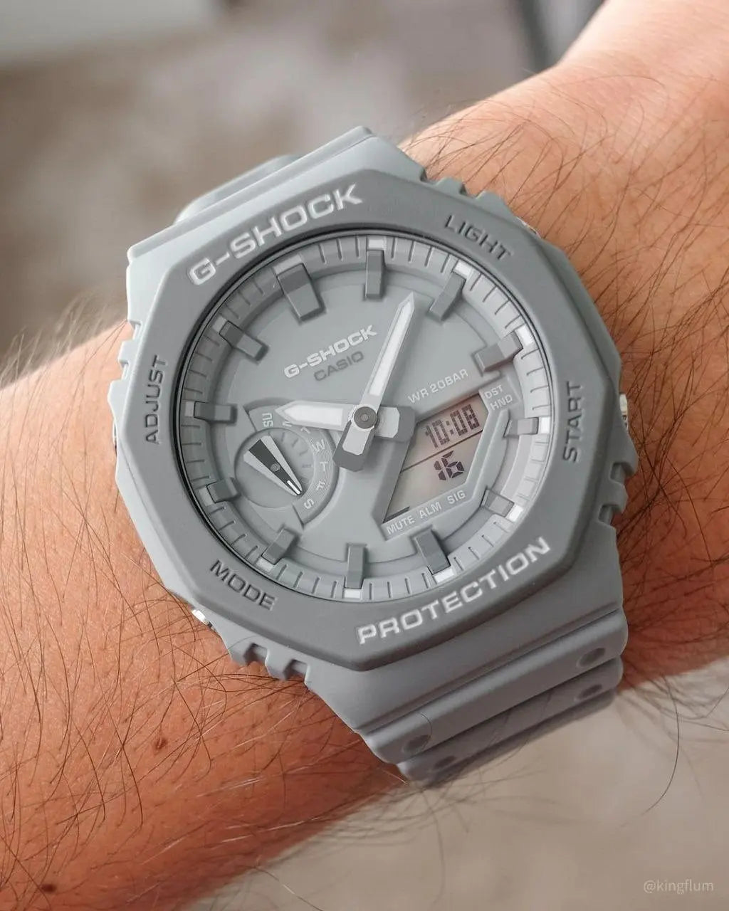 G-Shock GA-2110ET Grey Casio Oak – Unisex, Water & Impact Resistant