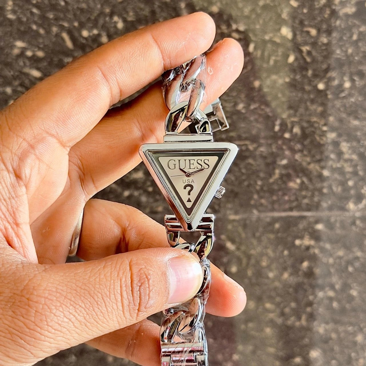 Guess stainless steel women wrist watch