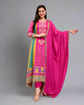 Ivory Pakistani shalwar kameez set