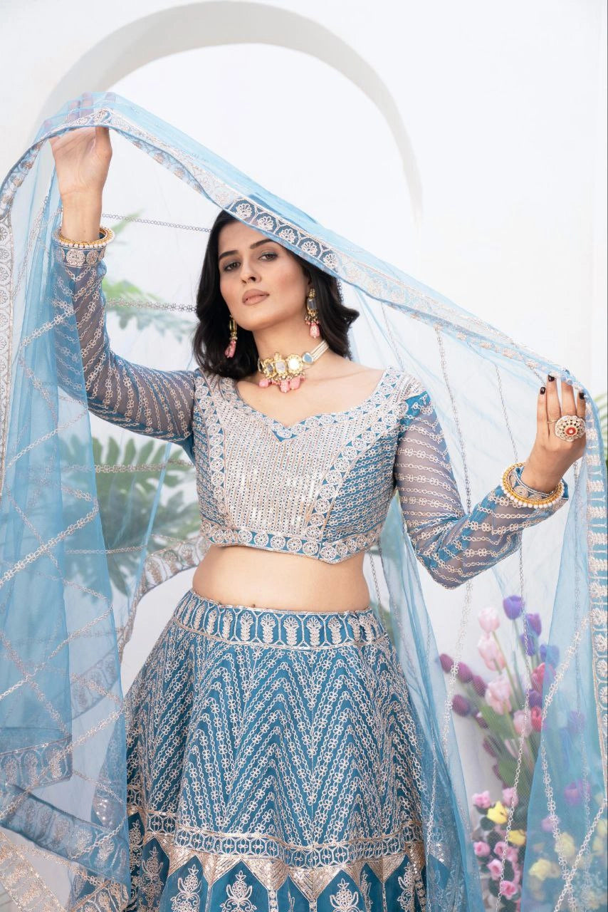 Lehenga Flair with Cancan and Canvas