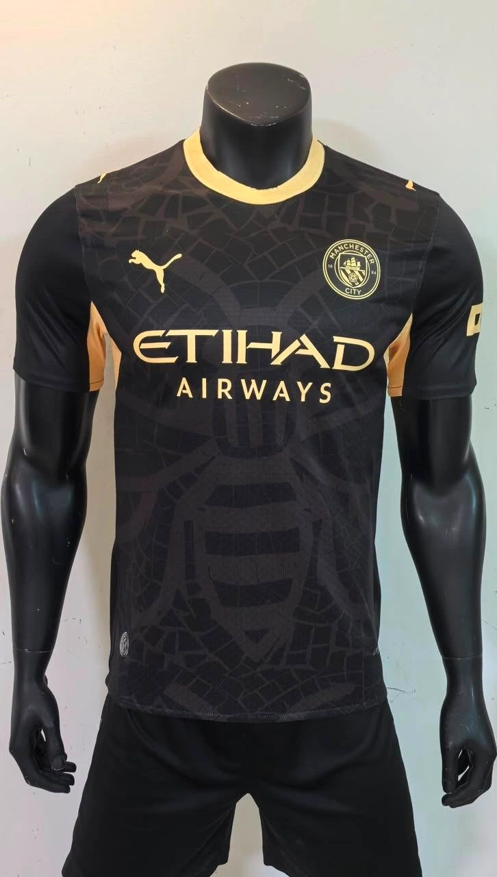 Manchester City fourth kit inspired jersey