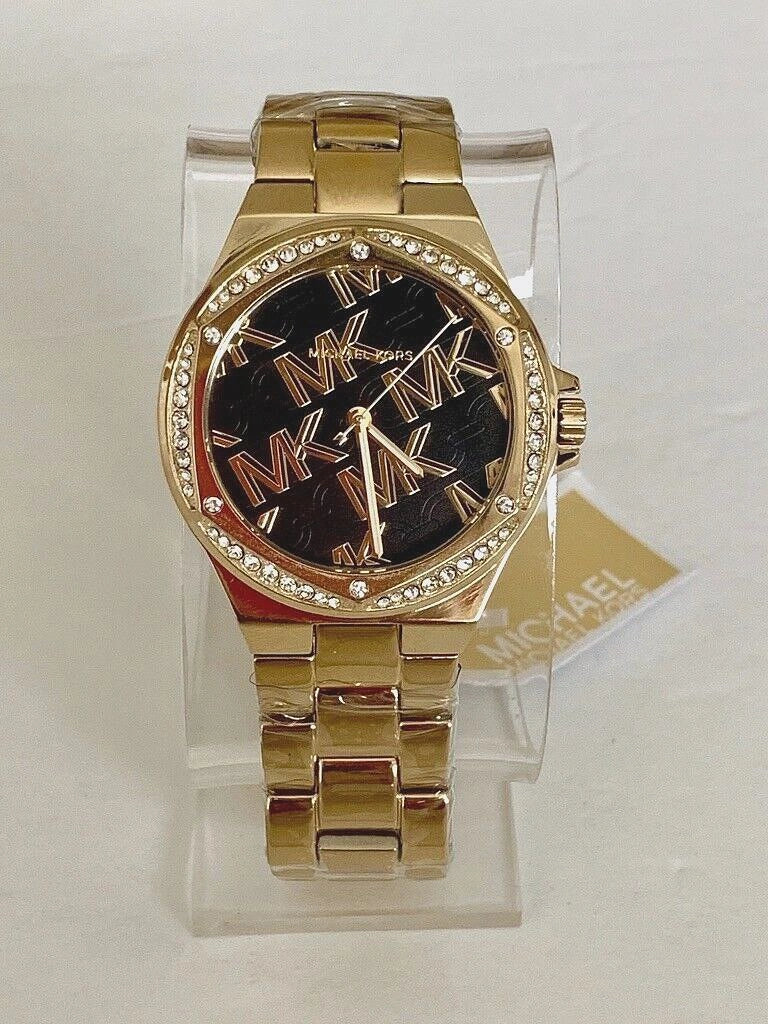 Michael Kors gold-tone stainless steel watch for women
