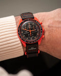 Omega x Swatch quartz chronograph