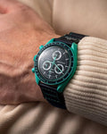 Velcro strap Omega Swatch watch