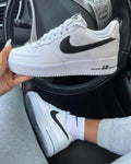Nike Air Force 07 Black Swoosh premium sneakers